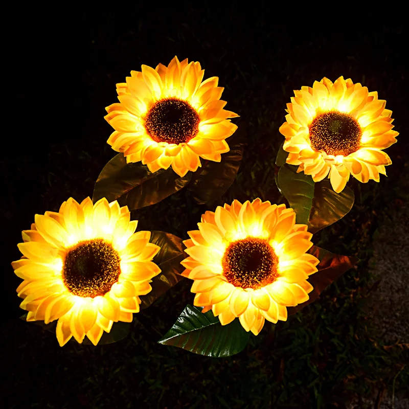 Solar Sunflowers Outside Garden Lawn Light IP65 Waterproof Solar Flowers Pathway Light Patio Yard Wedding Christmas Decoration
Solar Sunflowers Outside Garden Lawn Light IP65 Waterproof Solar Flowers Pathway Light Patio Yard Wedding Christmas Decoration