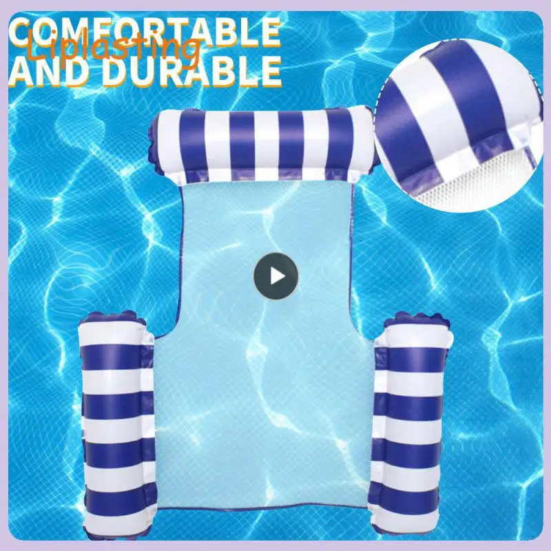 New Three-tube Inflatable Floating Row Pvc Nylon Mesh Inflator Water Sofa Floating Bed Mesh Material Hammock
New Three-tube Inflatable Floating Row Pvc Nylon Mesh Inflator Water Sofa Floating Bed Mesh Material Hammock