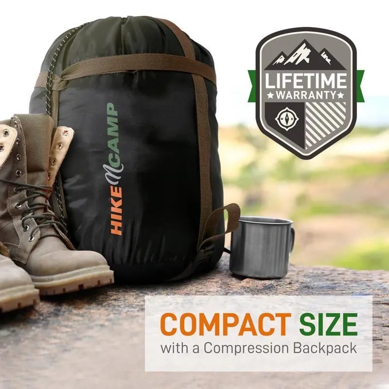 Lightweight & Waterproof Real Trees Double Sleeping Bag with Two Pillows for Adults or Teens - Perfect for Camping, Backpacking
Lightweight & Waterproof Real Trees Double Sleeping Bag with Two Pillows for Adults or Teens - Perfect for Camping, Backpacking