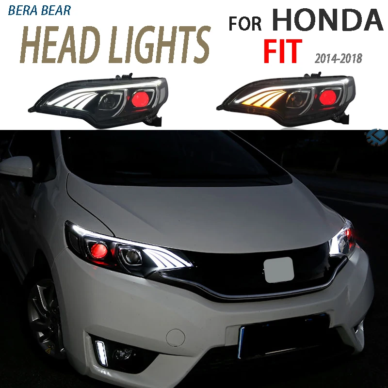 BERA медведь стайлинга автомобилей светодиодные фары для Honda Fit фары 2014 - 2018 LED DRL ходовые фары, аксессуары для автомобиля задний фонарь/10 кг
BERA медведь стайлинга автомобилей светодиодные фары для Honda Fit фары 2014 - 2018 LED DRL ходовые фары, аксессуары для автомобиля задний фонарь/10 кг