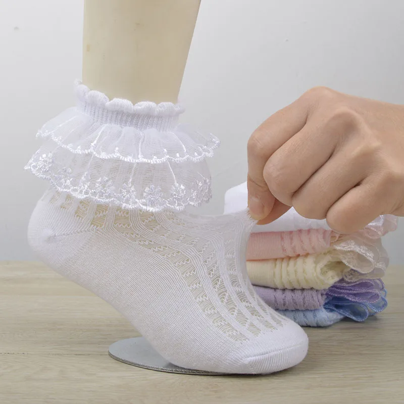 10 Pairs Girls summer Cotton Children Dance Socks Mesh Trendy Elastic White Flowers Ruffle Kids Cute Princess Socks 1-15years
10 Pairs Girls summer Cotton Children Dance Socks Mesh Trendy Elastic White Flowers Ruffle Kids Cute Princess Socks 1-15years