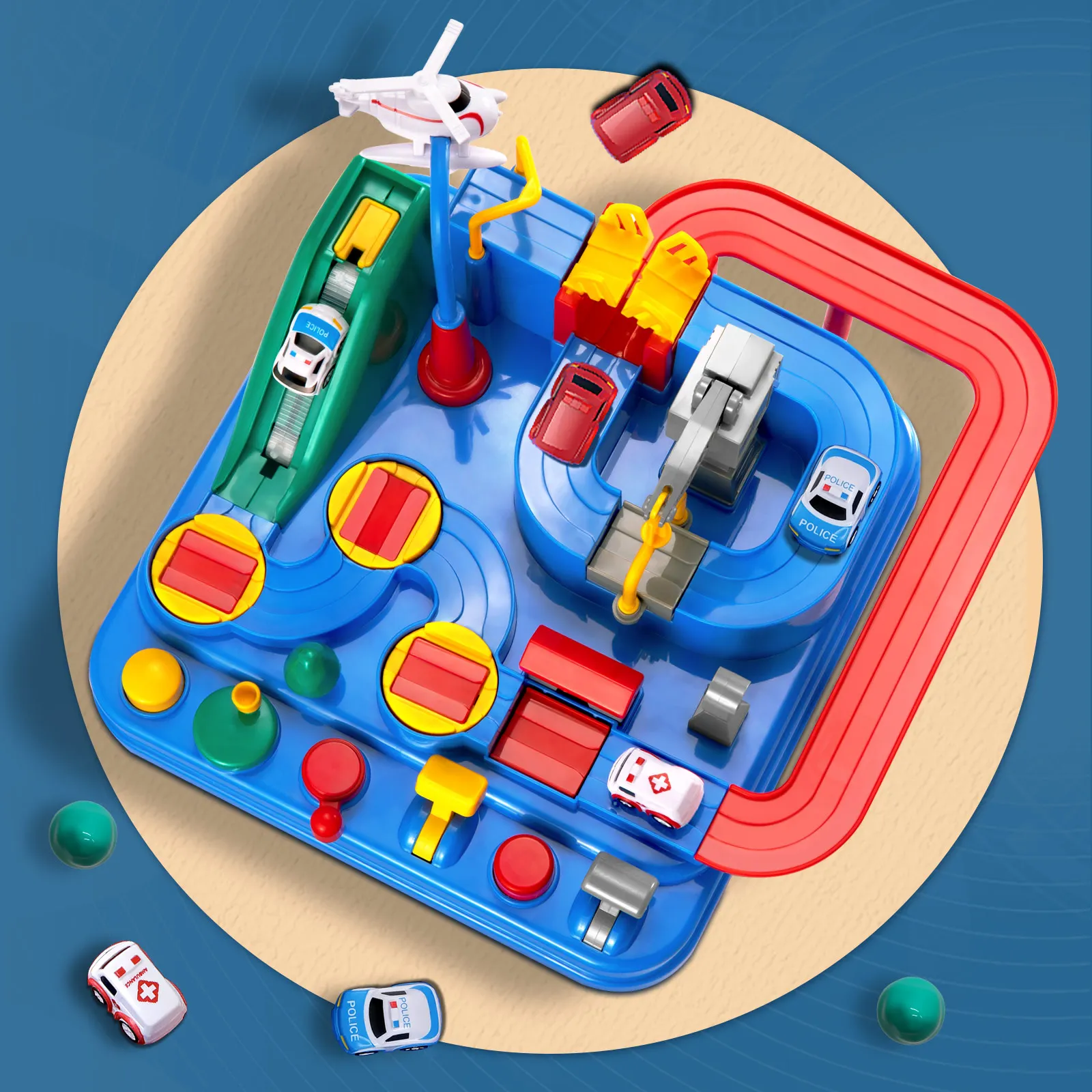 Flexible Track Toy Car Adventure Game Educational Montessori Train Railway Racing Cars Model Machine Toys for Childrens Boys
Flexible Track Toy Car Adventure Game Educational Montessori Train Railway Racing Cars Model Machine Toys for Childrens Boys