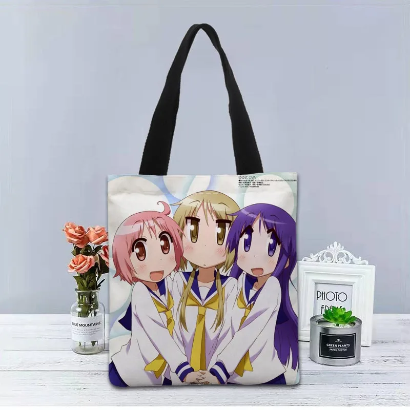 Yuyushiki Anime Handbag Shopping Bag Reusable Eco Large Unisex Canvas Fabric Shoulder Bags Tote Grocery Cloth Pouch 2.16
Yuyushiki Anime Handbag Shopping Bag Reusable Eco Large Unisex Canvas Fabric Shoulder Bags Tote Grocery Cloth Pouch 2.16