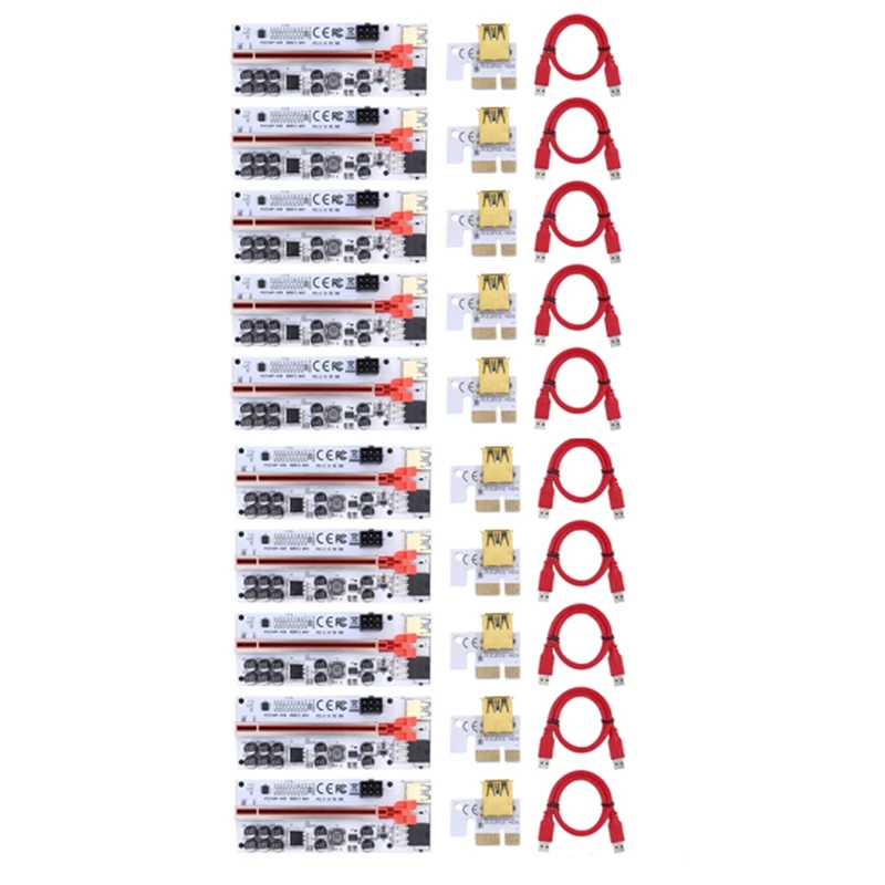 Кабель-переходник VER012 MAX Riser USB 3,0 PCI Express VER012MAX, Райзер для видеокарты X16, Райзер-карта PCI-E для майнинга
Кабель-переходник VER012 MAX Riser USB 3,0 PCI Express VER012MAX, Райзер для видеокарты X16, Райзер-карта PCI-E для майнинга