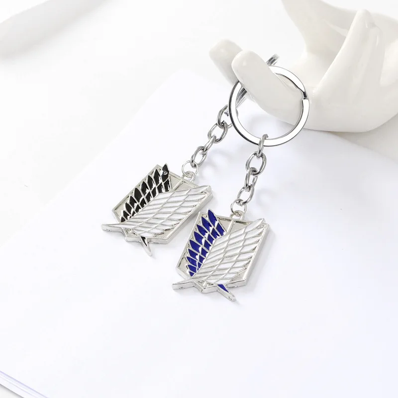 Attack On Titan Keychain Wings of Liberty Freedom Scouting Legion Eren Keyring Key Holder Chain Ring New Anime Toys Decoration
Attack On Titan Keychain Wings of Liberty Freedom Scouting Legion Eren Keyring Key Holder Chain Ring New Anime Toys Decoration