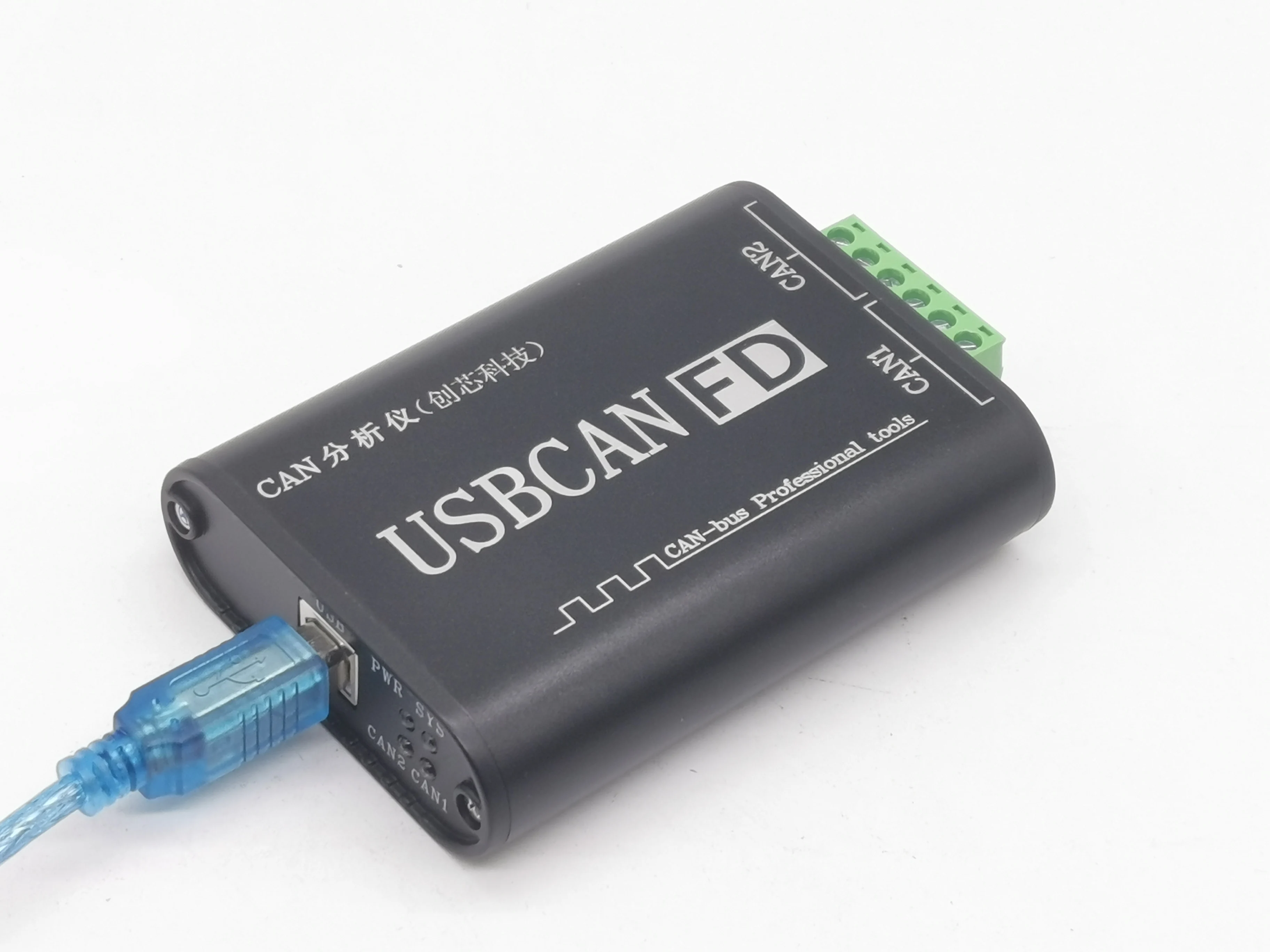 Двухканальный полностью изолированный анализатор CAN, анализатор CANFD от USB к CANFD 5 Мбит/с
Двухканальный полностью изолированный анализатор CAN, анализатор CANFD от USB к CANFD 5 Мбит/с
