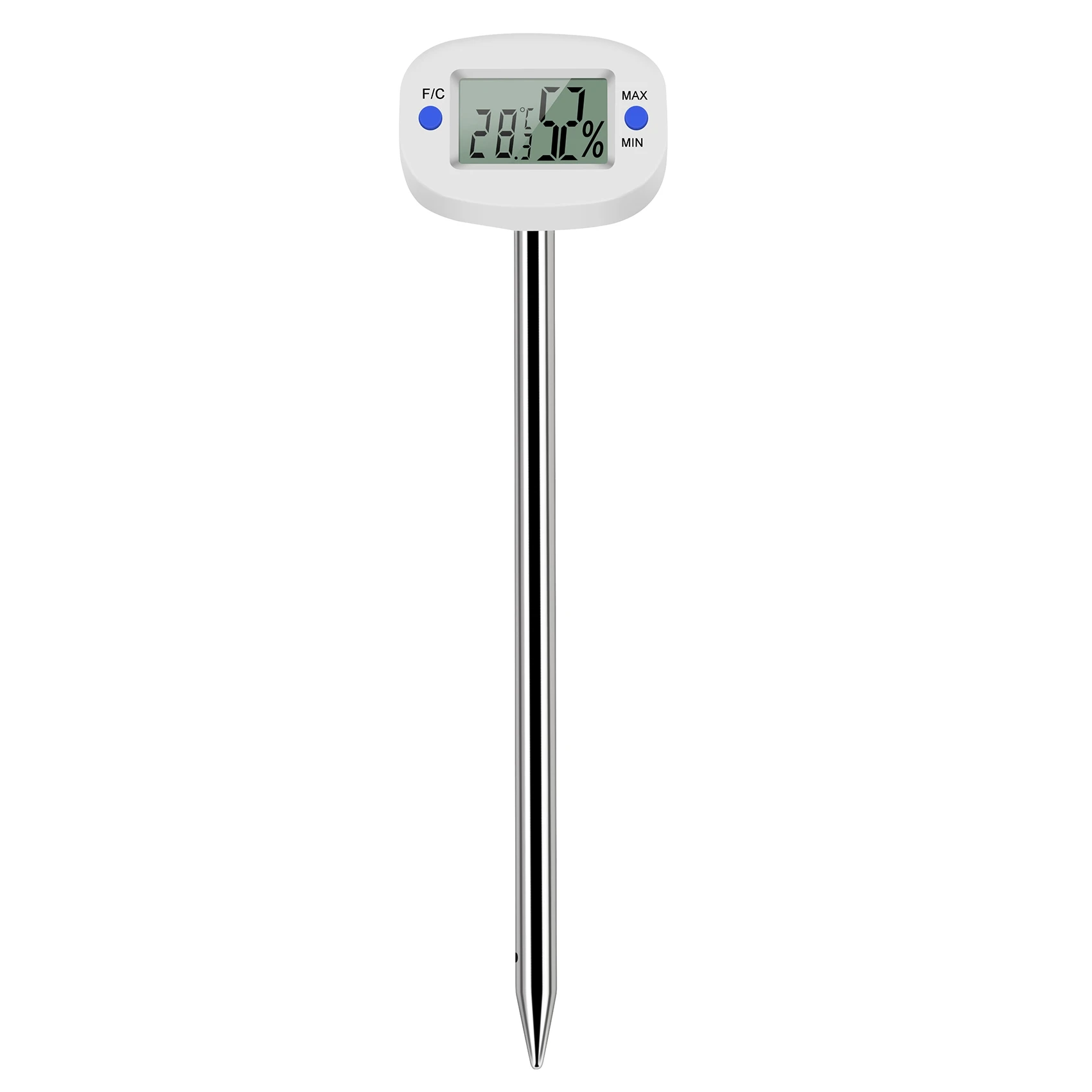 TA290 Digital Soil Hygrometer Moisture Meter Temperature Humidity Tester with Probe for Gardening Farming
TA290 Digital Soil Hygrometer Moisture Meter Temperature Humidity Tester with Probe for Gardening Farming