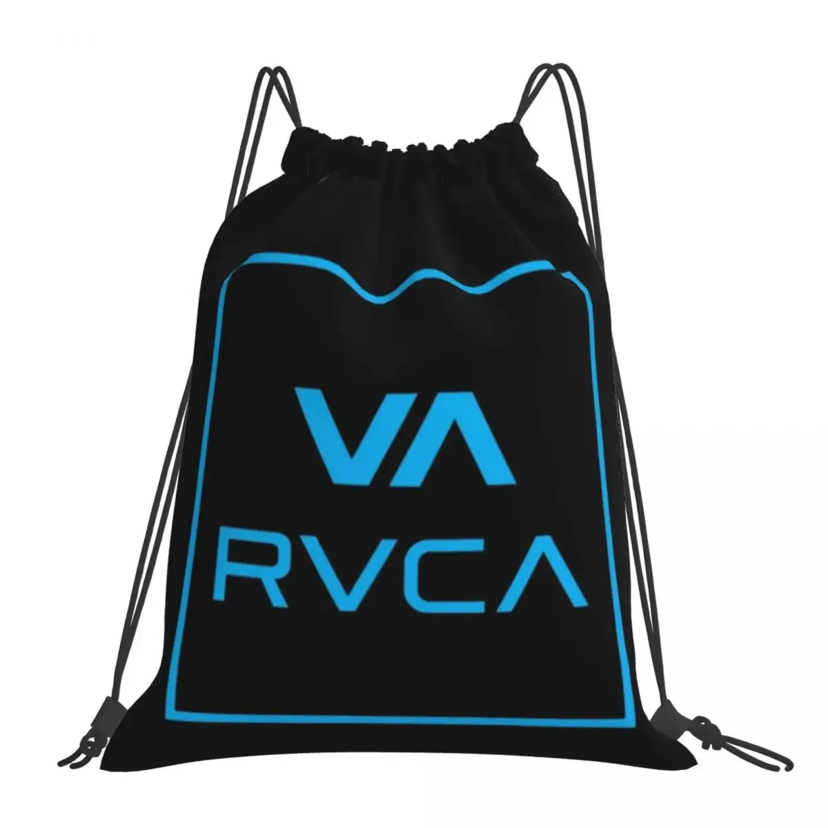 Синие квадратные рюкзаки Rvca модные портативные сумки на шнурке карманная сумка