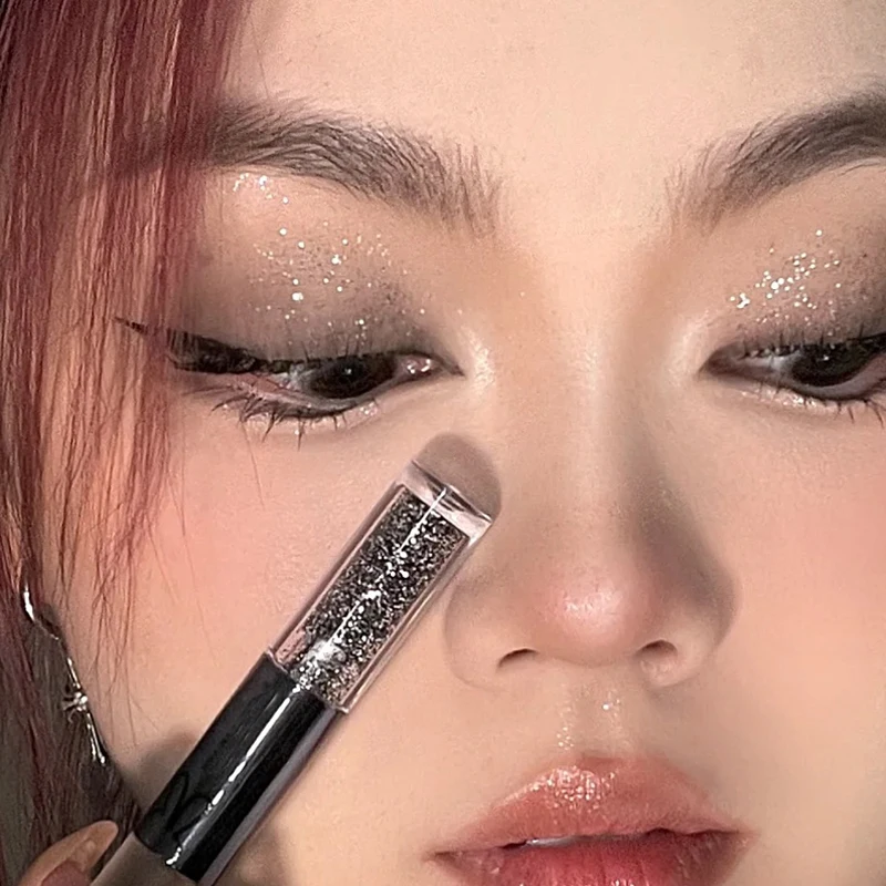 Glitter Matte Liquid Eyeshadow Makeup Double-ended Waterproof Lasting Shimmer Sequins Cool Gray Highlighter Eye Shadow Cosmetics
Glitter Matte Liquid Eyeshadow Makeup Double-ended Waterproof Lasting Shimmer Sequins Cool Gray Highlighter Eye Shadow Cosmetics