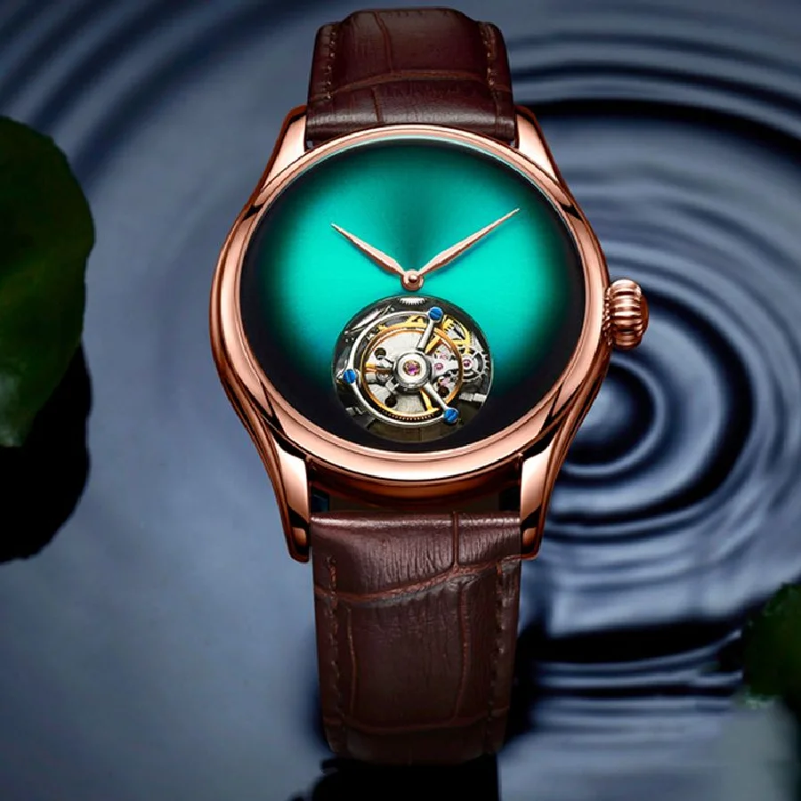 AESOP Men's Mechanical Watches Luxury Watch Tourbillon Male Skeleton for Men Wrist Watch Man Luxury Clocks Leopard Eye Dial
AESOP Men's Mechanical Watches Luxury Watch Tourbillon Male Skeleton for Men Wrist Watch Man Luxury Clocks Leopard Eye Dial