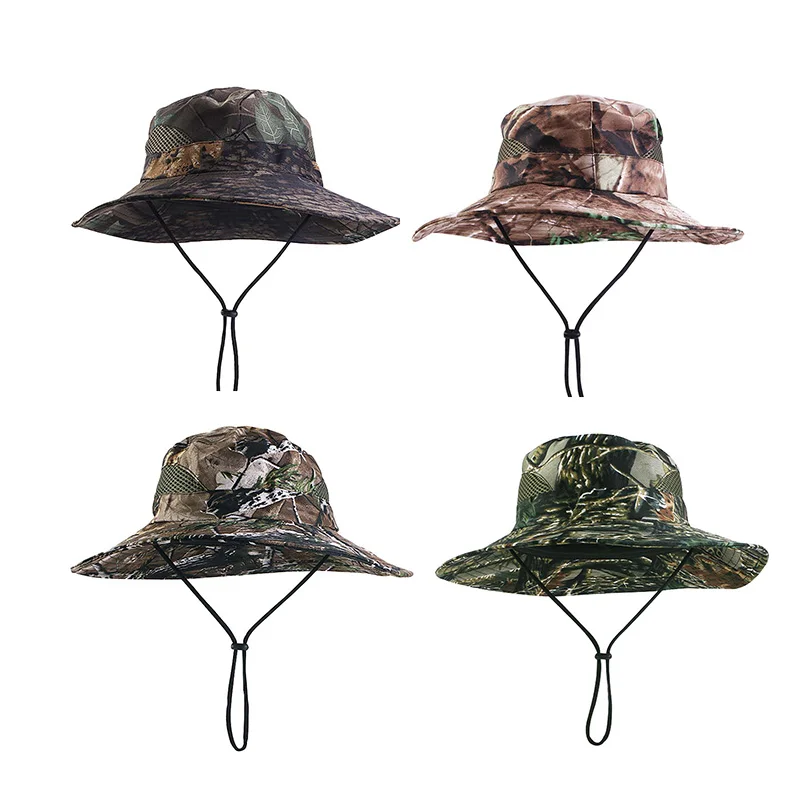New Camouflage Outdoor fisherman travel sunscreen hat Sports Sun Bucket Cap fishing cap breathable riding hiking hunting Hats
New Camouflage Outdoor fisherman travel sunscreen hat Sports Sun Bucket Cap fishing cap breathable riding hiking hunting Hats