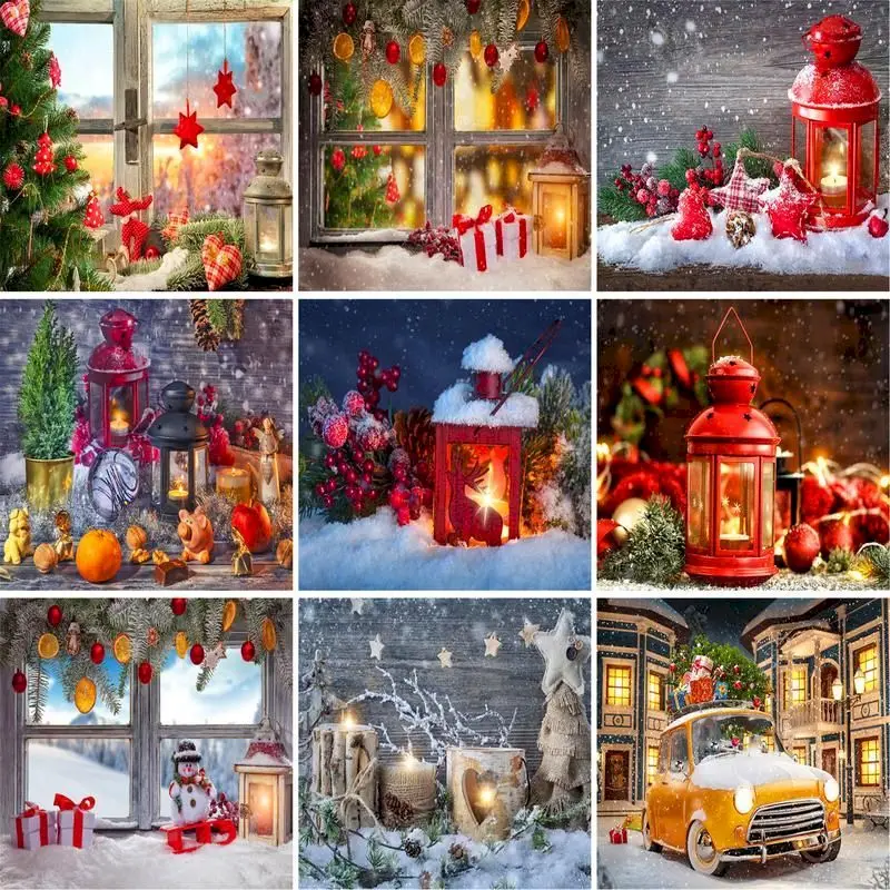 DIY Painting By Numbers Christmas Landscape Canvas Drawing Acrylic Paint HandPainted Art Wall Decor Christmas
DIY Painting By Numbers Christmas Landscape Canvas Drawing Acrylic Paint HandPainted Art Wall Decor Christmas