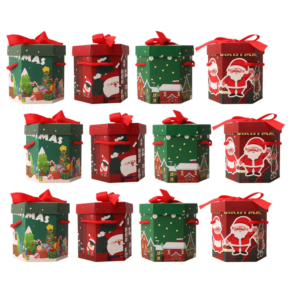 Christmas Box Candy Bags Portable Gift Packing Xmas Supplies Adorable Packaging Cases
Christmas Box Candy Bags Portable Gift Packing Xmas Supplies Adorable Packaging Cases