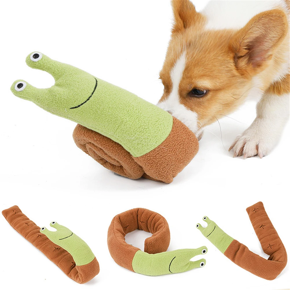Dog Sniffs Plush Snail Toys Molars Dog Hide Food Educational Toys Easy-to-Clean Plush Snuff Pads Sound Interactive Slow Food
Dog Sniffs Plush Snail Toys Molars Dog Hide Food Educational Toys Easy-to-Clean Plush Snuff Pads Sound Interactive Slow Food
