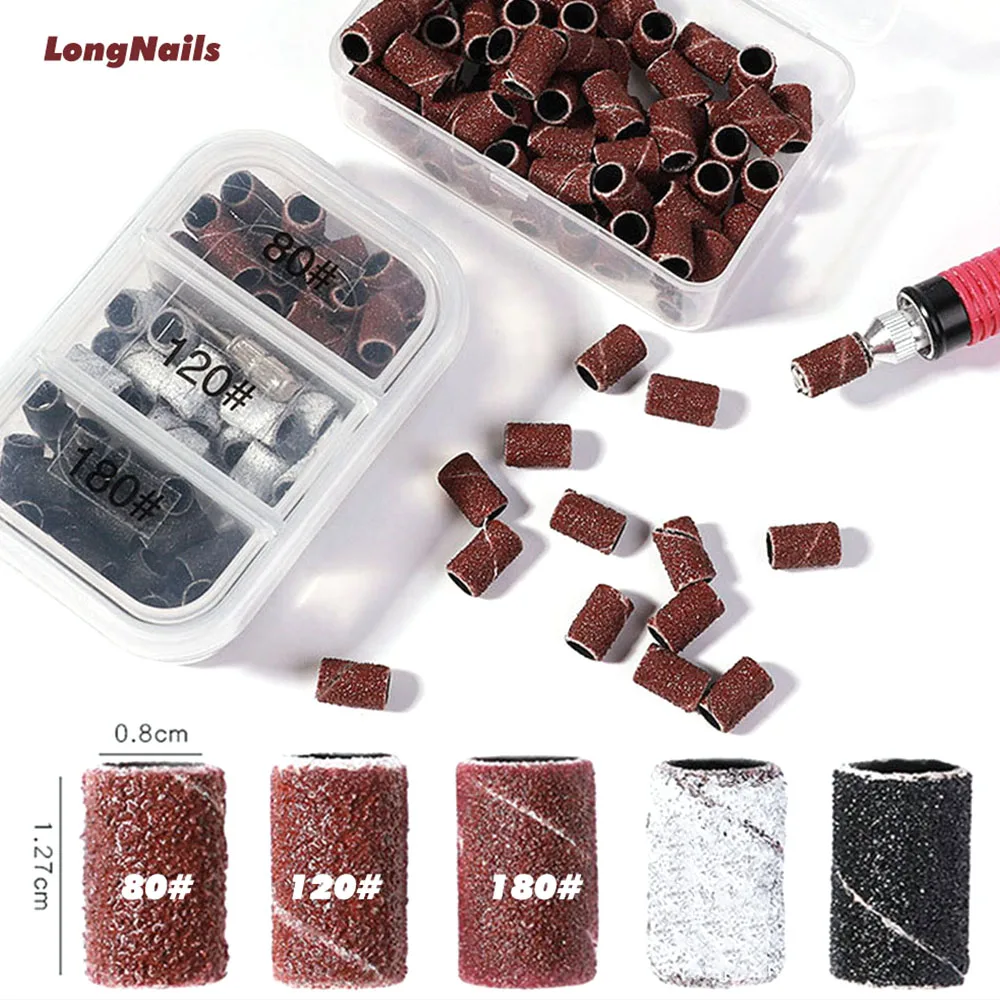 100pcs +1 Nail Drill Sanding Bit Zebra Bands Grinder For Polish Machine Mandrel Remove Gel Cuticle Nail Sanding Tool 80/120/180#
100pcs +1 Nail Drill Sanding Bit Zebra Bands Grinder For Polish Machine Mandrel Remove Gel Cuticle Nail Sanding Tool 80/120/180#