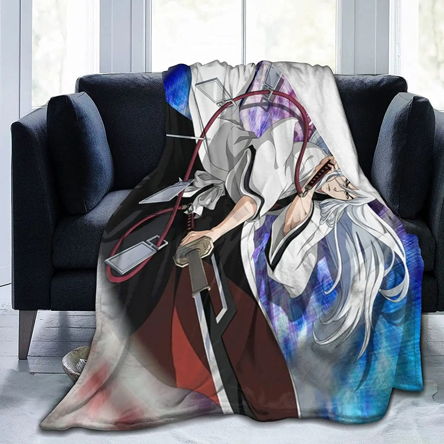 Ukitake Jushiro Fluffy Soft and Comfortable Blanket, Anime Warm Embrace of Sympathy
Ukitake Jushiro Fluffy Soft and Comfortable Blanket, Anime Warm Embrace of Sympathy