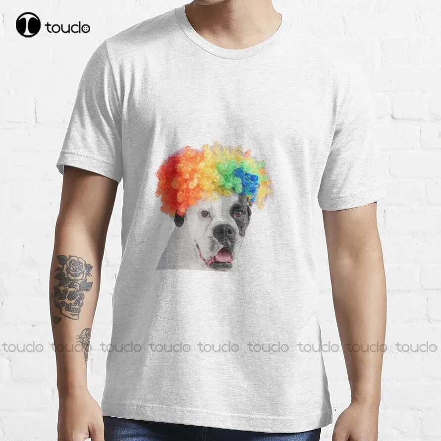 Dog With Wig T-Shirt Woman Shirts New Popular Breathable Cotton Funny Art Harajuku Streetwear Cartoon All Seasons Gd Hip Hop
Dog With Wig T-Shirt Woman Shirts New Popular Breathable Cotton Funny Art Harajuku Streetwear Cartoon All Seasons Gd Hip Hop