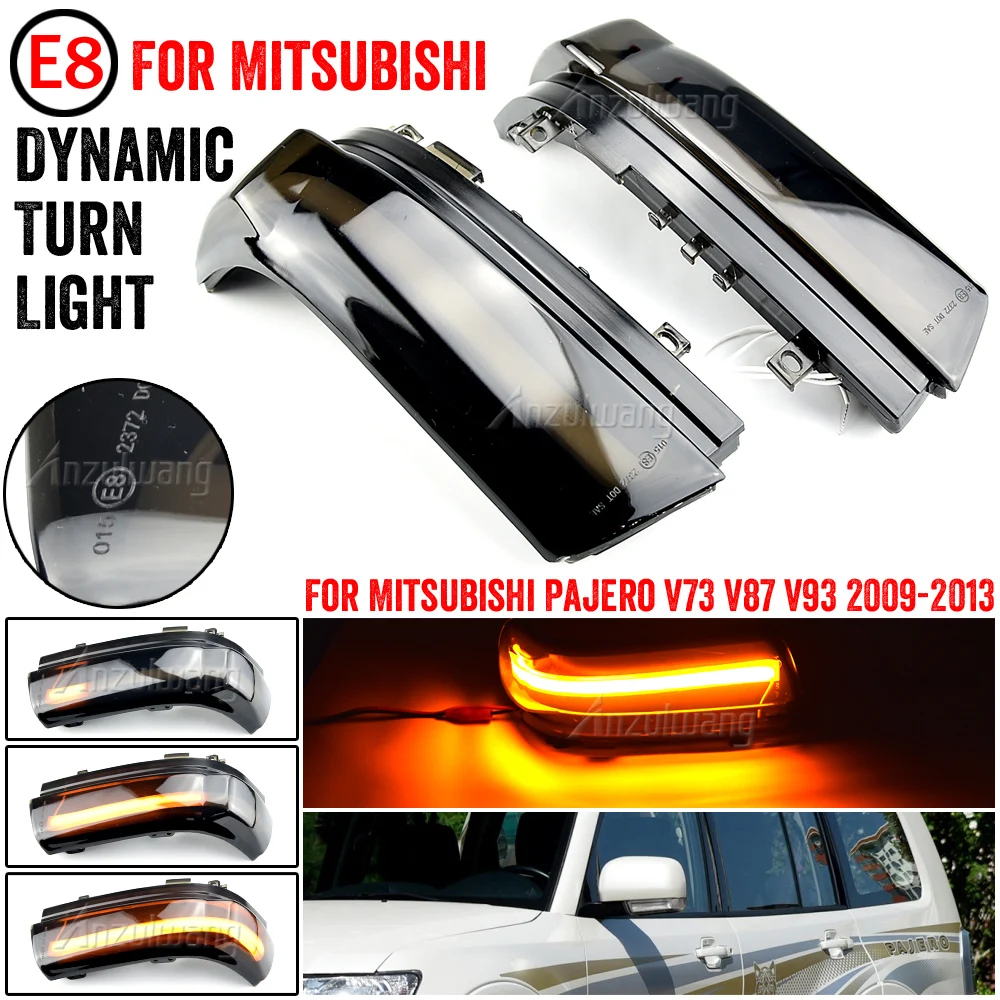 LED Dynamic Blinker Turn Signal Light Sequential Side Marker Lamp Wing Mirror For Mitsubishi Pajero V73 V77 V93 V97 2006-2019
LED Dynamic Blinker Turn Signal Light Sequential Side Marker Lamp Wing Mirror For Mitsubishi Pajero V73 V77 V93 V97 2006-2019