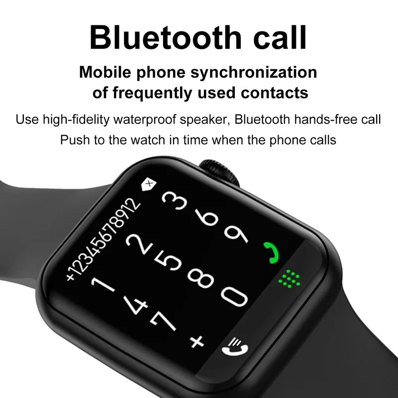 Smart Watch Wireless Charging Bluetooth Call GPS Track Custom Dynamic Watch Face IP68 Waterproof Smartwatch Men Women for Apple
Smart Watch Wireless Charging Bluetooth Call GPS Track Custom Dynamic Watch Face IP68 Waterproof Smartwatch Men Women for Apple