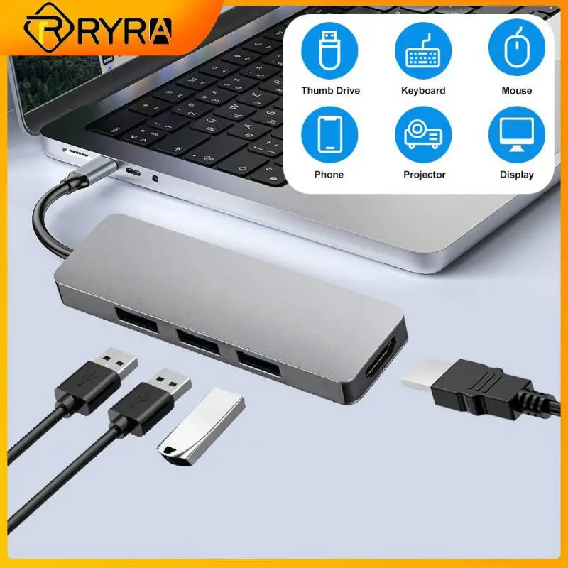 Высокоскоростной 4-портовый мультиразветвитель RYRA Type C USB 3,0 адаптер OTG для Samsung HUAWEI Xiaomi Macbook 15 Air Аксессуары для ПК
Высокоскоростной 4-портовый мультиразветвитель RYRA Type C USB 3,0 адаптер OTG для Samsung HUAWEI Xiaomi Macbook 15 Air Аксессуары для ПК