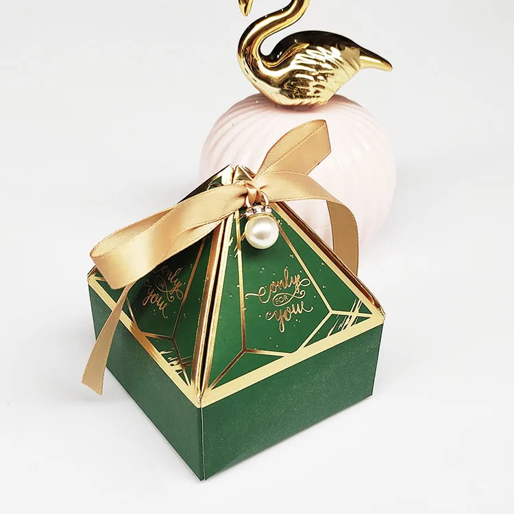 New Paper Gift Box Gem Tower Candy Box with Ribbon Bead Wedding Favor Decoration Baby Shower Packaging Event & Party Supplies
New Paper Gift Box Gem Tower Candy Box with Ribbon Bead Wedding Favor Decoration Baby Shower Packaging Event & Party Supplies