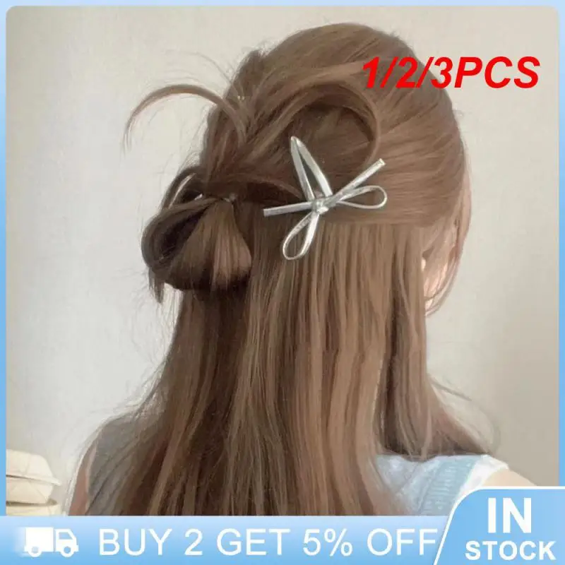 1/2/3PCS Silver Gray Bang Clip Grace Hairpin/edge Clip Leather Side Clip Bow Tie Hair Accessories Fresh And Sweet Bow Side Clip
1/2/3PCS Silver Gray Bang Clip Grace Hairpin/edge Clip Leather Side Clip Bow Tie Hair Accessories Fresh And Sweet Bow Side Clip