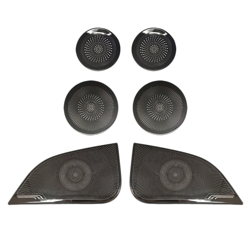 the Sound Bar of the Stainless Steel Front Door Speaker Cover Trim Is for Tesla Model 3 2021-Black Titanium
the Sound Bar of the Stainless Steel Front Door Speaker Cover Trim Is for Tesla Model 3 2021-Black Titanium