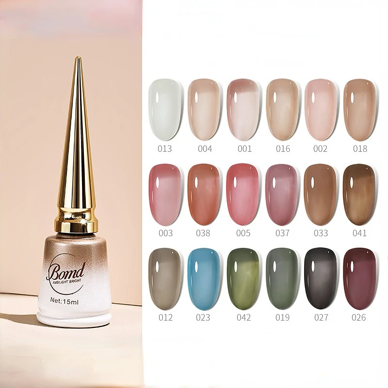 Transparent Nude Color Gel Nail Polish Semi Permanent 15ml Top Coat Soak Off UV LED Varnish Nail Art Design Base Gel Varnish
Transparent Nude Color Gel Nail Polish Semi Permanent 15ml Top Coat Soak Off UV LED Varnish Nail Art Design Base Gel Varnish