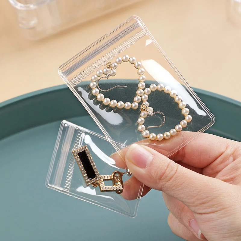 10Pcs Jewelry Storage Bag Box Anti-Oxidation Transparent Jewelry Organizer for Earring Necklace Bracelet Ring Holder Ziplock Bag
10Pcs Jewelry Storage Bag Box Anti-Oxidation Transparent Jewelry Organizer for Earring Necklace Bracelet Ring Holder Ziplock Bag