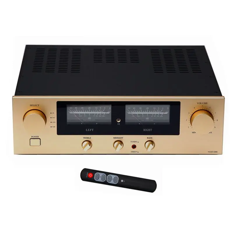 Gold Seal MJ15024 MJ15025 Tube 200 Вт * 2 стерео HiFi домашний аудиоусилитель с дистанционным управлением VU Meter
Gold Seal MJ15024 MJ15025 Tube 200 Вт * 2 стерео HiFi домашний аудиоусилитель с дистанционным управлением VU Meter
