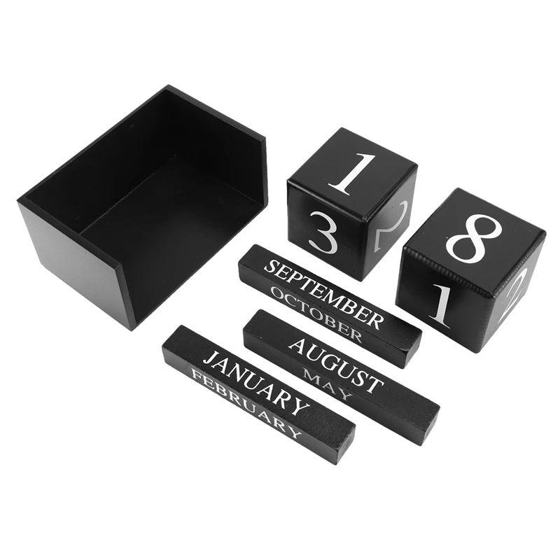 Wooden Perpetual Calendar Wooden Desk Block Calendar-Permanent Block Month Date Display Home Office Decoration
Wooden Perpetual Calendar Wooden Desk Block Calendar-Permanent Block Month Date Display Home Office Decoration