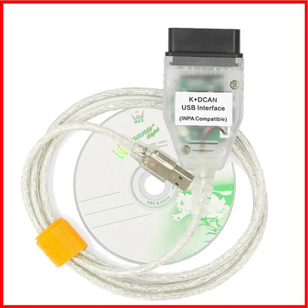 Car Diagnostic Test Line OBD2 Diagnostic Tools Fault Diagnosis Instrument Interface Cable for BMW INPA K+CAN With Ft232rl
Car Diagnostic Test Line OBD2 Diagnostic Tools Fault Diagnosis Instrument Interface Cable for BMW INPA K+CAN With Ft232rl