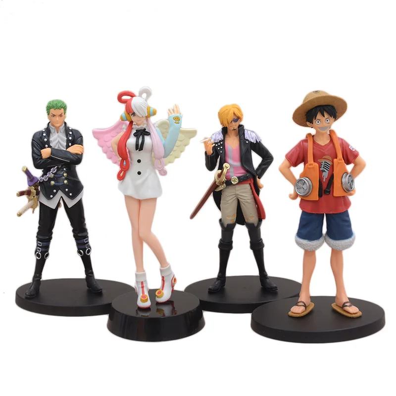 Фигурки героев аниме, новинка, цельный фильм, Shanks, Uta, Luffy, Zoro, Sanji, фигурка, статуэтка, модель, декоративная игрушка, подарок
Фигурки героев аниме, новинка, цельный фильм, Shanks, Uta, Luffy, Zoro, Sanji, фигурка, статуэтка, модель, декоративная игрушка, подарок