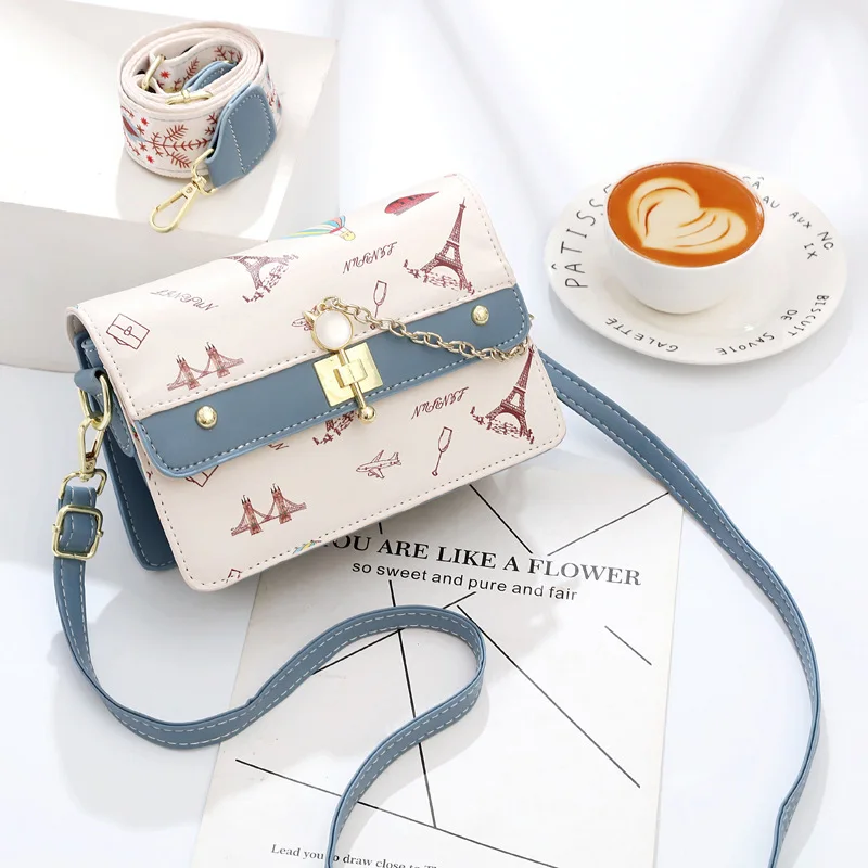 Sweet Cartoon Printing PU Leather Crossbody Bags For Women 2022 Elegant Hardware Chain Shoulder Bag Girls Purses and Handbags
Sweet Cartoon Printing PU Leather Crossbody Bags For Women 2022 Elegant Hardware Chain Shoulder Bag Girls Purses and Handbags