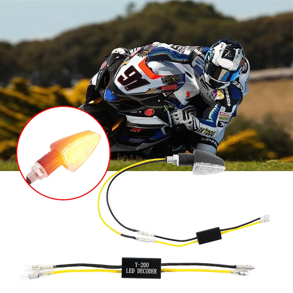 4 Pcs Motorcycle LED Load Resistor Decoder 12-15V Anti-Flickering Motorcycle Turn Signal Indicator Fault Decoder Solve Blinker
4 Pcs Motorcycle LED Load Resistor Decoder 12-15V Anti-Flickering Motorcycle Turn Signal Indicator Fault Decoder Solve Blinker