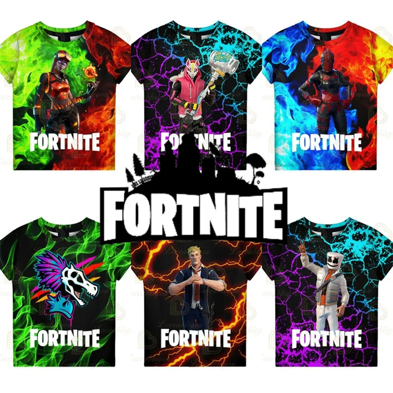 Fashion Men Women T-shirt Fortnite Cartoon Tops Boys Victory Shooter Kids T-shirt Hero Battle Royale 3D Tees Boys Girls Clothes
Fashion Men Women T-shirt Fortnite Cartoon Tops Boys Victory Shooter Kids T-shirt Hero Battle Royale 3D Tees Boys Girls Clothes