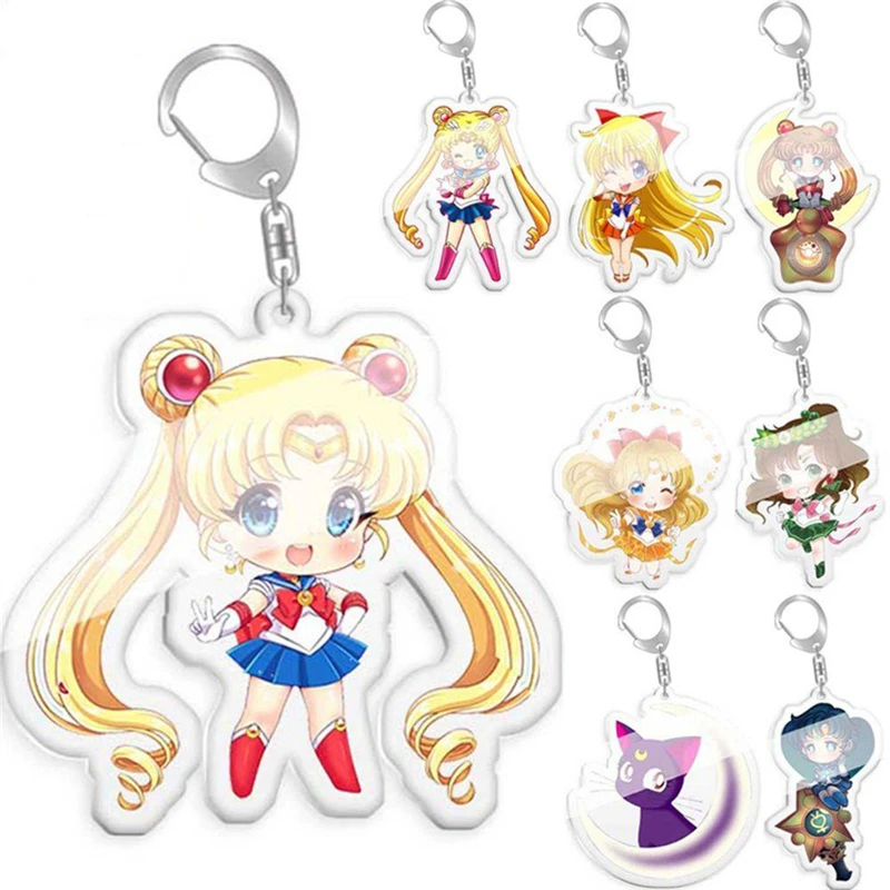 Hot Anime Cute Sailor Moon Backpack Pendant Keychain Cartoon Cosplay Fans Role-playing Key Ring Jewelry Accessories Gift
Hot Anime Cute Sailor Moon Backpack Pendant Keychain Cartoon Cosplay Fans Role-playing Key Ring Jewelry Accessories Gift