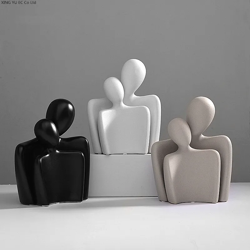 Creative Abstract Characters Couple Ornaments Frosted Ceramic Home Decorations Nordic Modern Art Sculpture Crafts Wedding Gifts
Creative Abstract Characters Couple Ornaments Frosted Ceramic Home Decorations Nordic Modern Art Sculpture Crafts Wedding Gifts