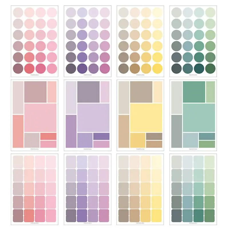 Index Paste Polychromatic Waterproof Notes Color Label Label Stickers Label Multi-scenario Application Reusable Paper
Index Paste Polychromatic Waterproof Notes Color Label Label Stickers Label Multi-scenario Application Reusable Paper