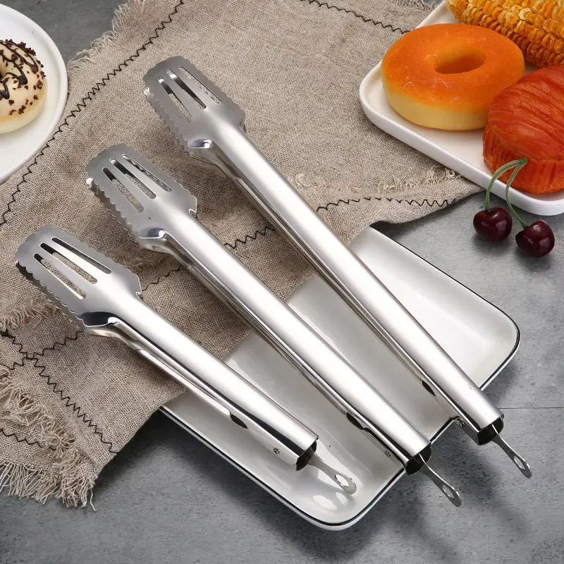 Three-Line Oil Drain Food Tongs Steak Bread Clips Buffet Meat Clamp Barbecue Baking Tools New Home Kitchen Cooking Utensils
Three-Line Oil Drain Food Tongs Steak Bread Clips Buffet Meat Clamp Barbecue Baking Tools New Home Kitchen Cooking Utensils