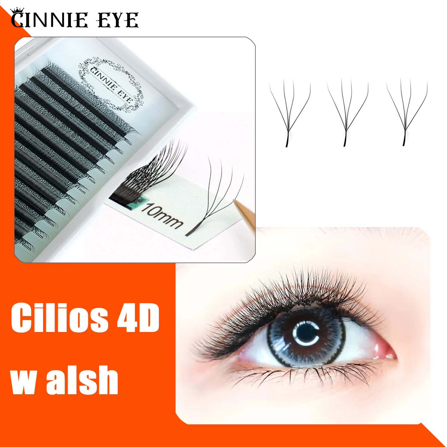 4D W Shape Eyelashes Extension Mixed Cilios W 3D Mink Clover 4D Bloom Fans Russia Volume Cluster Lashes Dolly Makeup Eyelashes
4D W Shape Eyelashes Extension Mixed Cilios W 3D Mink Clover 4D Bloom Fans Russia Volume Cluster Lashes Dolly Makeup Eyelashes