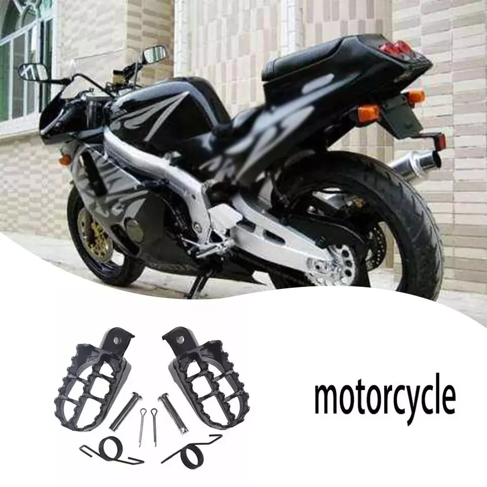 A Pair Of Foot Pegs Rests Footpegs Off-Road Motorcycle Pedals Iron For Pw50 Pw80 Tw200 Pw 50 80 Tw 200 Dirt Bike
A Pair Of Foot Pegs Rests Footpegs Off-Road Motorcycle Pedals Iron For Pw50 Pw80 Tw200 Pw 50 80 Tw 200 Dirt Bike