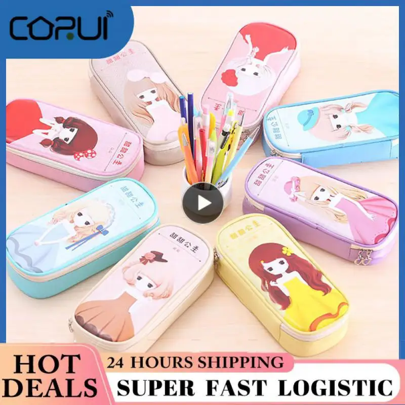 Cartoon Multifunctional Stationery Bag Storage Pencil Case Pu Kawaii Pencil Case Study Student Gift Boy Girl Stationery Bag
Cartoon Multifunctional Stationery Bag Storage Pencil Case Pu Kawaii Pencil Case Study Student Gift Boy Girl Stationery Bag