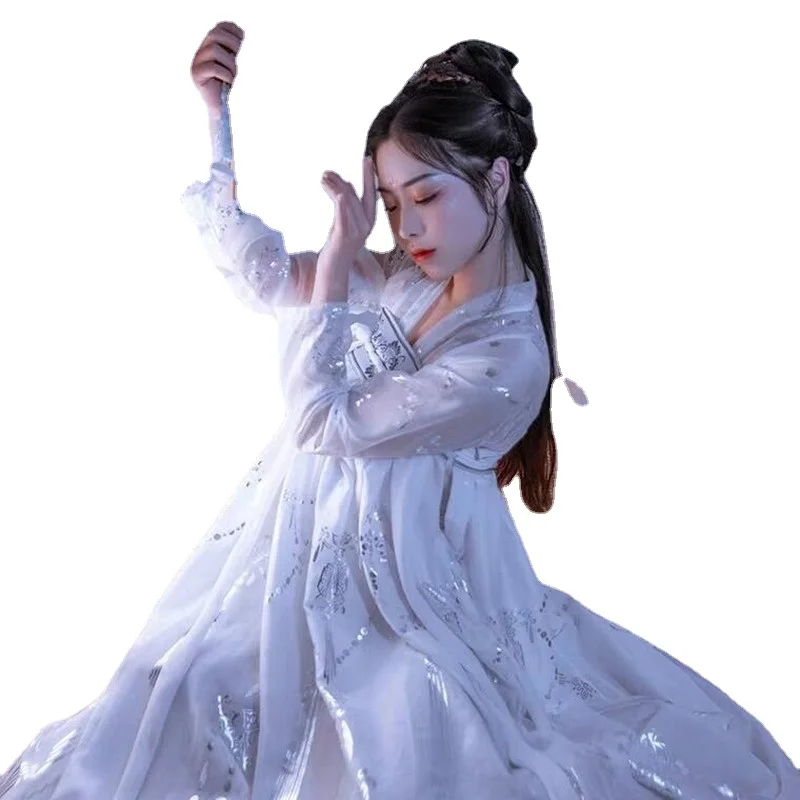 Hanfu Female Cloud Crane Chest Length Ru Skirt Chinese Style Large Sleeved Shirt White Students Can Wear Super Fairy Suit
Hanfu Female Cloud Crane Chest Length Ru Skirt Chinese Style Large Sleeved Shirt White Students Can Wear Super Fairy Suit