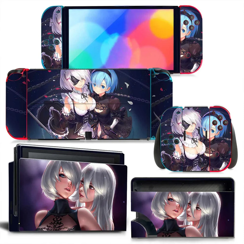 Customized Full Wrap Skin Protective Film Sticker Compatible with Switch OLED,Vinyl Decal Skins for Switch OLED Full Set Skins
Customized Full Wrap Skin Protective Film Sticker Compatible with Switch OLED,Vinyl Decal Skins for Switch OLED Full Set Skins