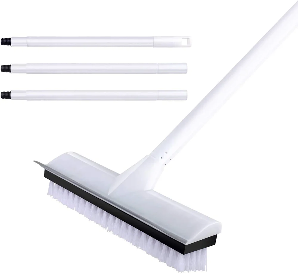Stainless Steel Long Handle Floor Cleaning Brush Squeegee 2 In 1 Bathroom Floor Wash Brush Floor Brush Scrubber
Stainless Steel Long Handle Floor Cleaning Brush Squeegee 2 In 1 Bathroom Floor Wash Brush Floor Brush Scrubber