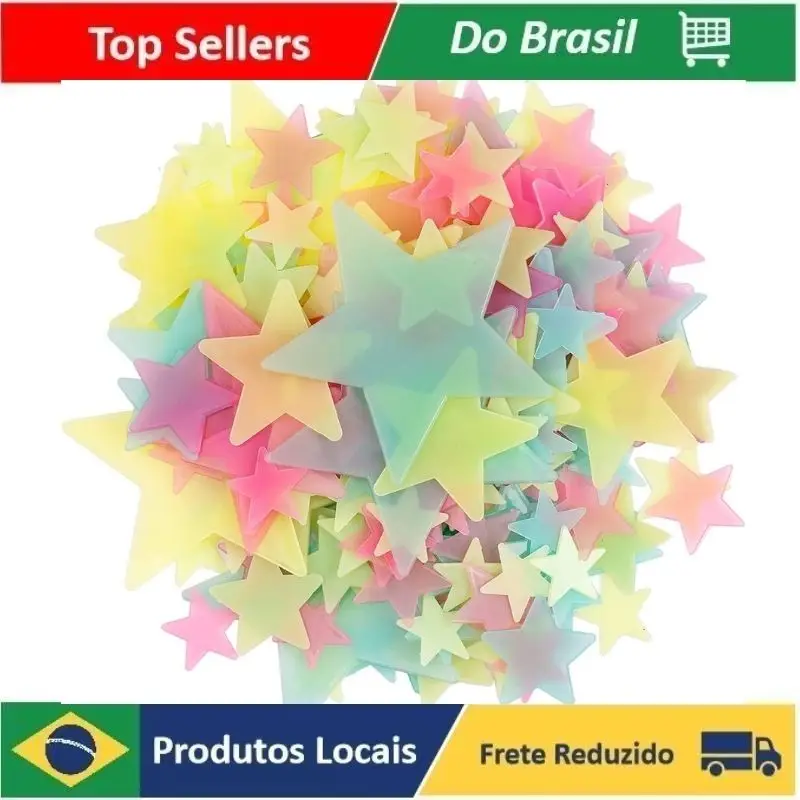 Estrela De Cinco Pontas Que Brilham No Escuro Cor Adesivo Parede Luminosa Fluorescente Pvc
Estrela De Cinco Pontas Que Brilham No Escuro Cor Adesivo Parede Luminosa Fluorescente Pvc