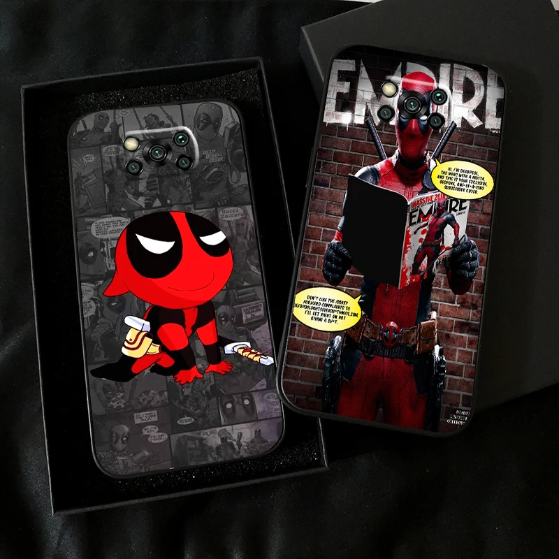 Marvel Deadpool For Xiaomi Poco X3 Pro NFC For POCO X3 GT Phone Case Back Liquid Silicon Coque Funda Soft
Marvel Deadpool For Xiaomi Poco X3 Pro NFC For POCO X3 GT Phone Case Back Liquid Silicon Coque Funda Soft