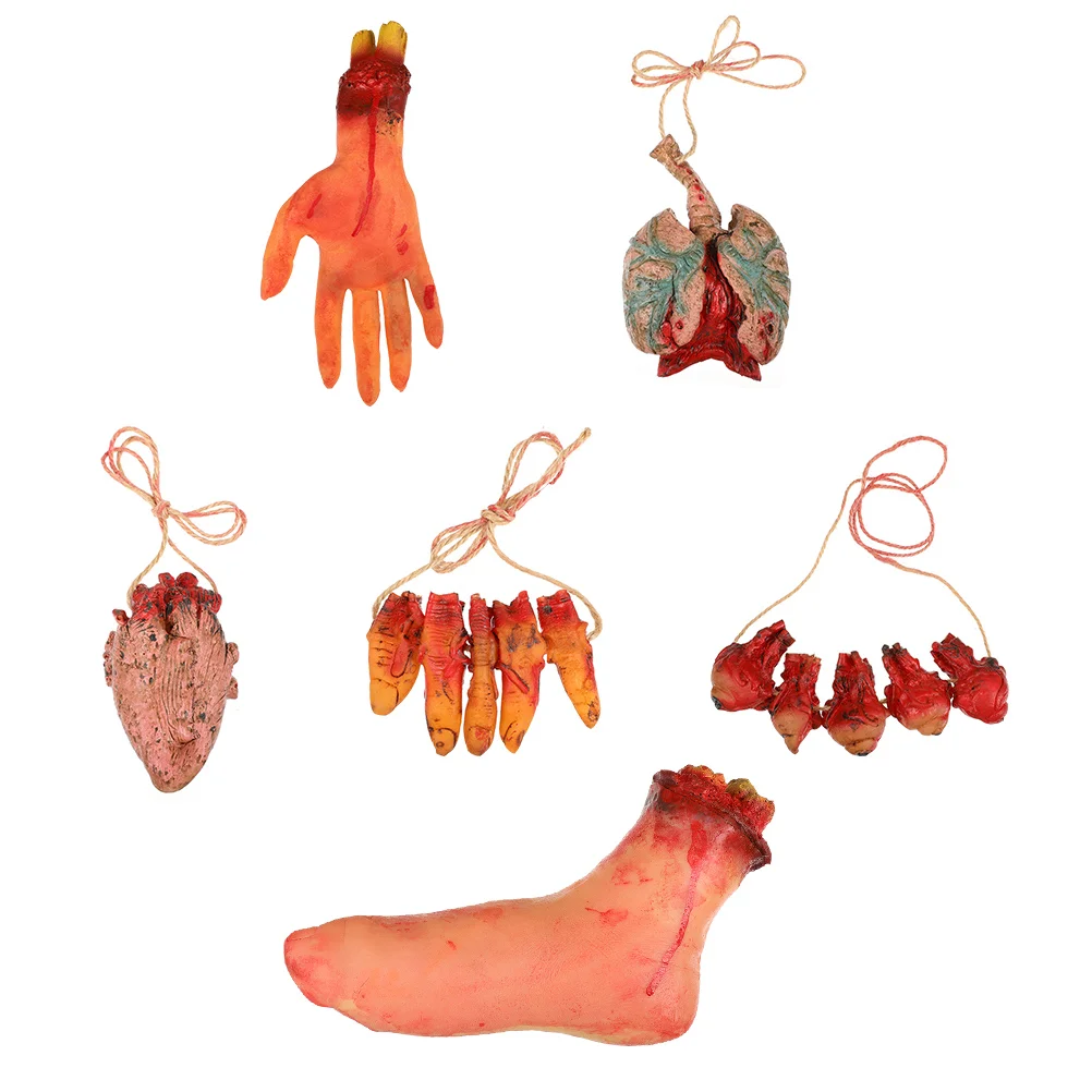 Tricky Toys Decorative Pendants Halloween Supplies Haunted House Party Adornments Ghost Festival Scene Props Ornaments
Tricky Toys Decorative Pendants Halloween Supplies Haunted House Party Adornments Ghost Festival Scene Props Ornaments