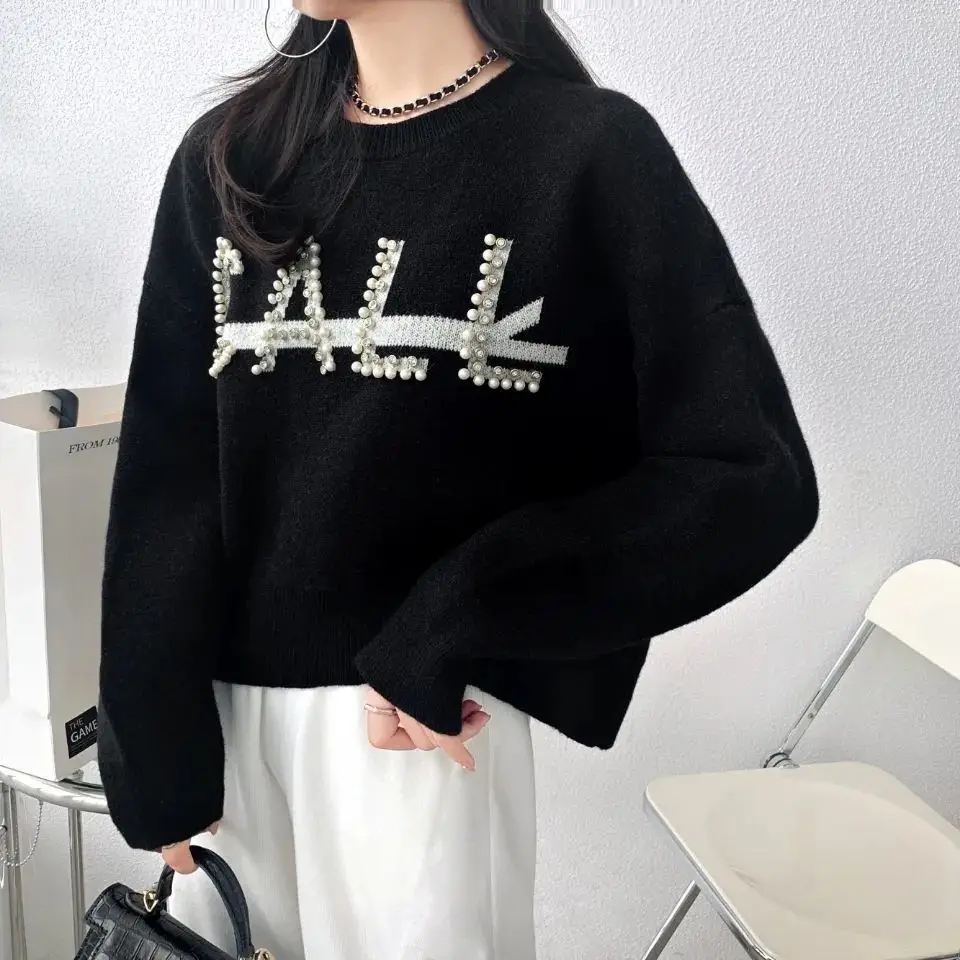 2022 Autumn Winter Vintage Contrast Color Print Sweater O-neck Baggy Long Sleeve fashion Knitwear Ladies Warm Thick Top QY03
2022 Autumn Winter Vintage Contrast Color Print Sweater O-neck Baggy Long Sleeve fashion Knitwear Ladies Warm Thick Top QY03